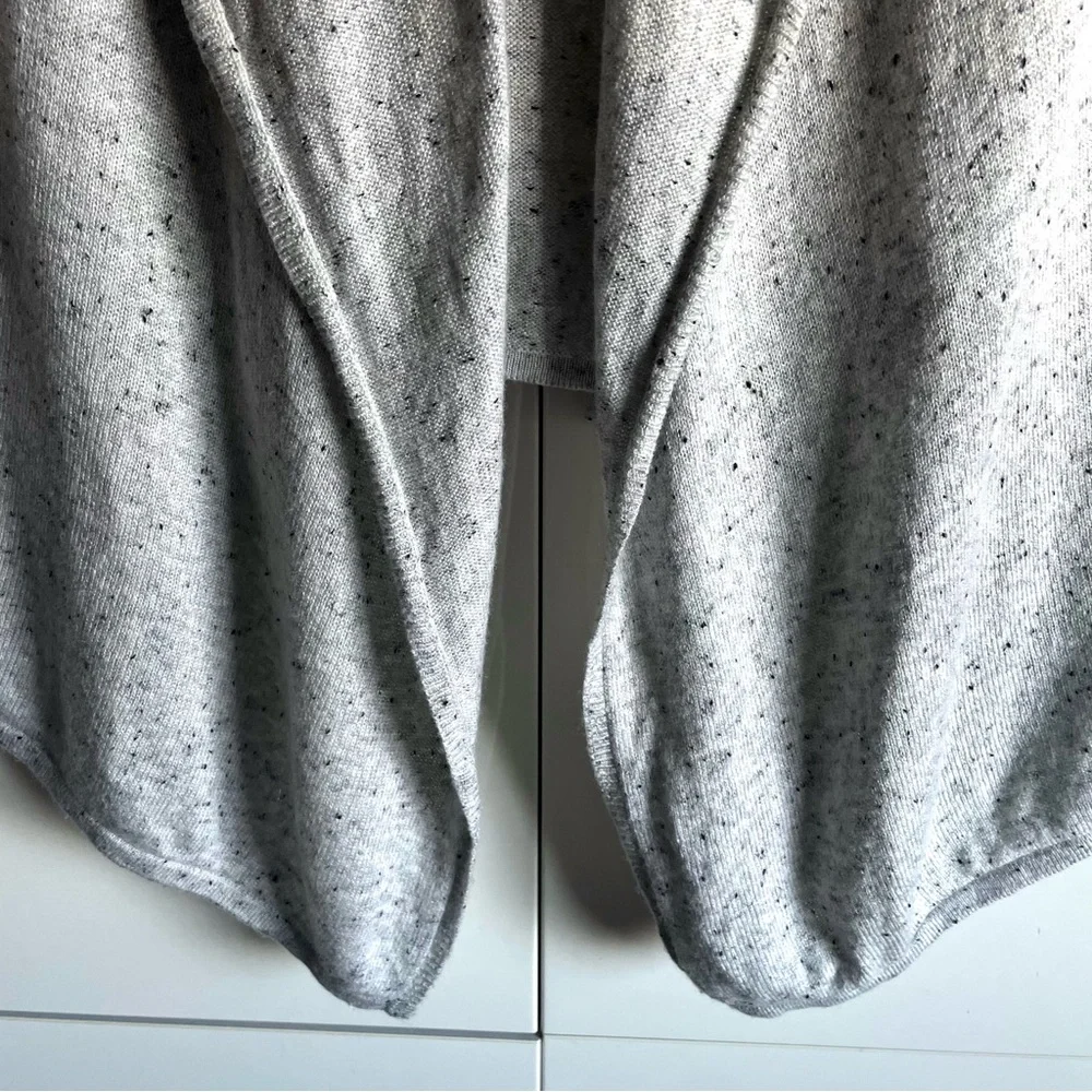 Anthropologie Moth Lyra Cashmere Blend Bell Sleeve Waterfall Long Cardigan S EUC